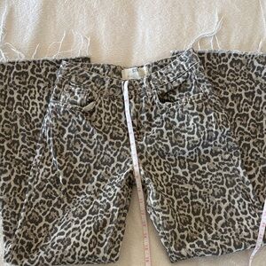 Leopard Print Jeans